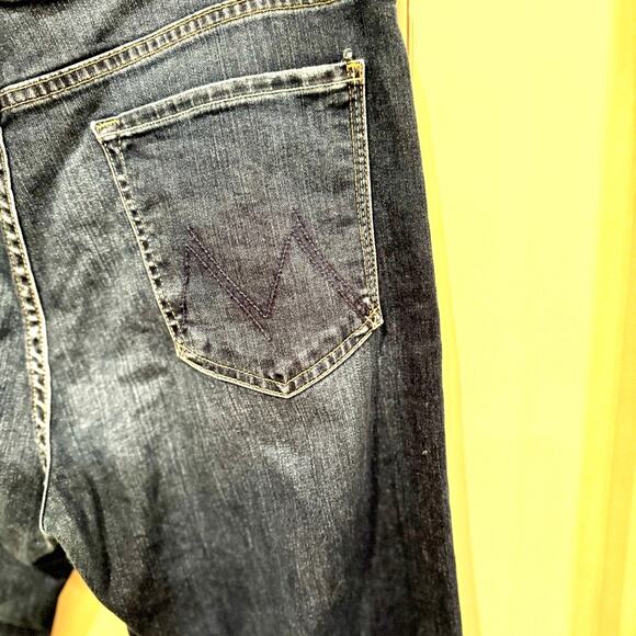 MOTHER Denim The Tomcat Snipped in the Bud dark denim women size 34 - Picture 4 of 9